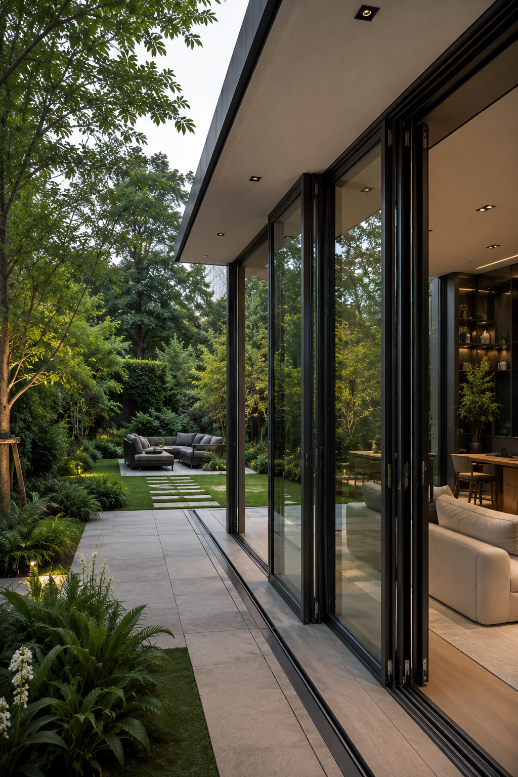 Garden opening