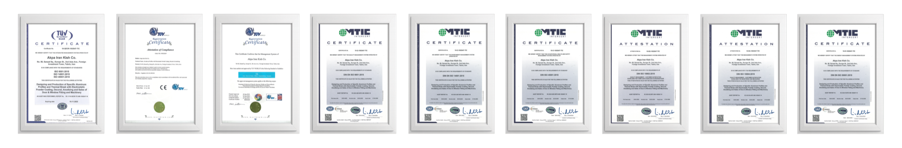 AKPA certificates