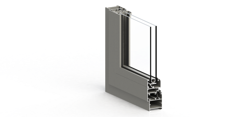 Hinged system profile