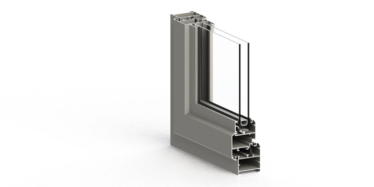 Hinged system profile