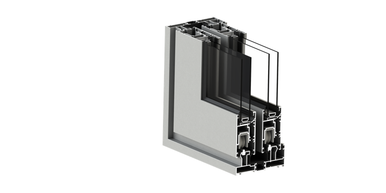 Hinged system profile