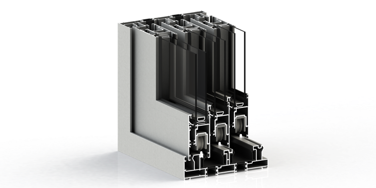 Sliding system profile