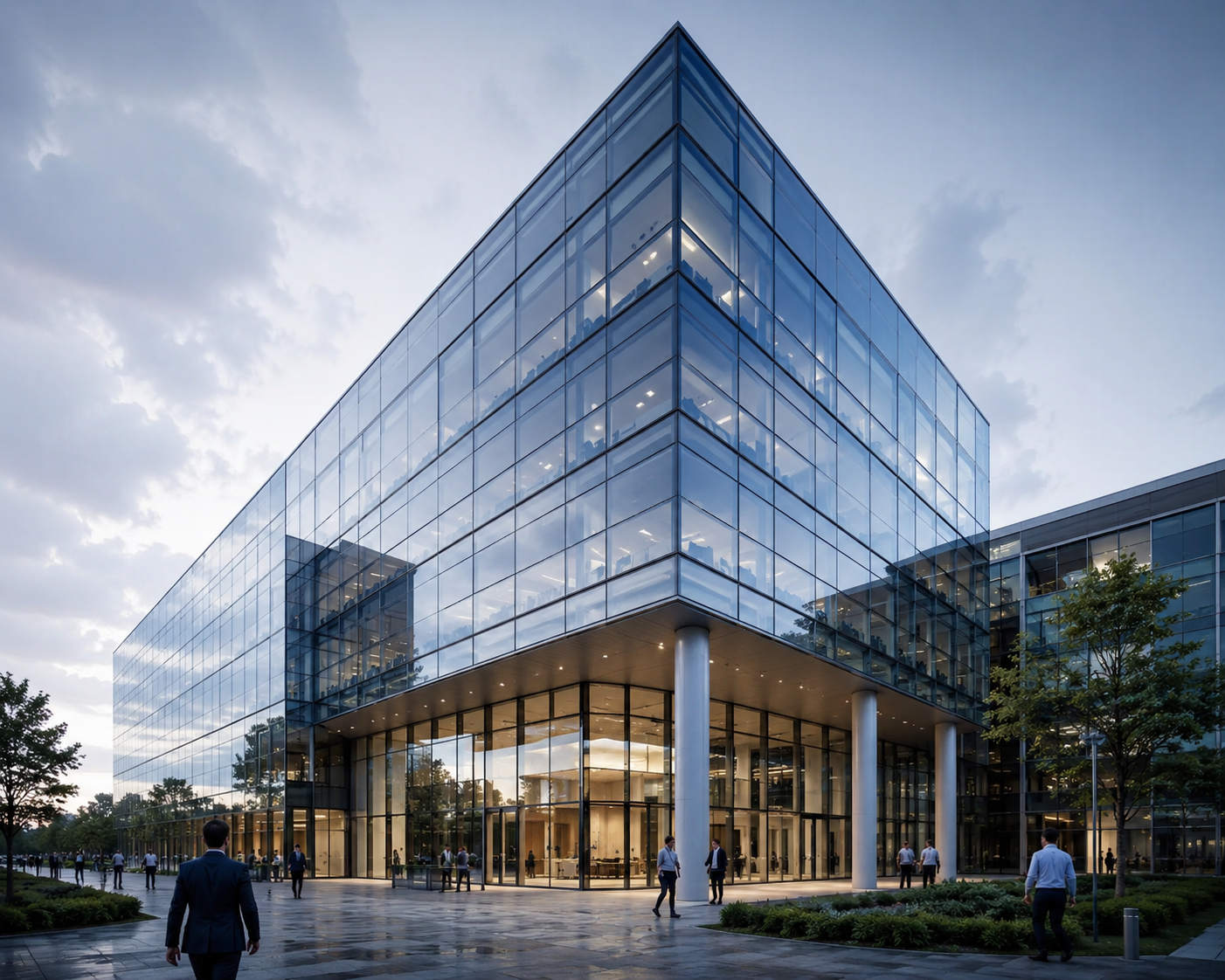 Glass facade project